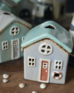 Strand Theelicht Huisje Løkken Zacht Grijs, IB Laursen