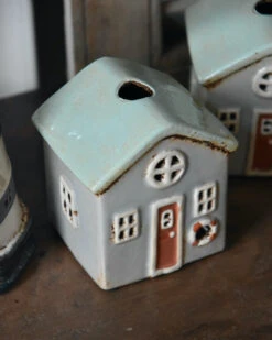 Strand Theelicht Huisje Løkken Zacht Grijs, IB Laursen -Ib Laursen strand theelicht huisje lokken zacht grijs ib laursen 5