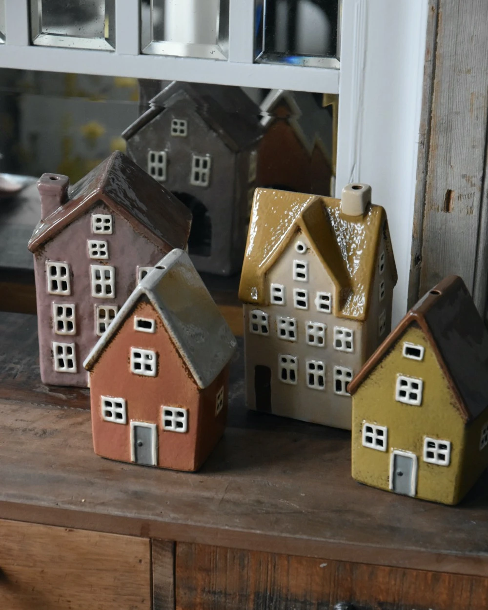 Theelicht Huisjes Nyhavn Pastel Zand, IB Laursen 9 Theelicht Huisjes Nyhavn Pastel Zand, IB Laursen - Afbeelding 7