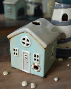 Theelicht Strand Huisje Løkken Zacht Mint Groen, IB Laursen