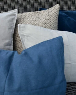 Vierkant Velours Kussen Fog, IB Laursen -Ib Laursen vierkant velours kussen fog ib laursen 2