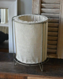 Windlicht Met Doek Naturel Middel, IB Laursen