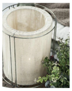 Windlicht Met Doek Naturel Middel, IB Laursen -Ib Laursen windlicht met doek naturel middel ib laursen 3