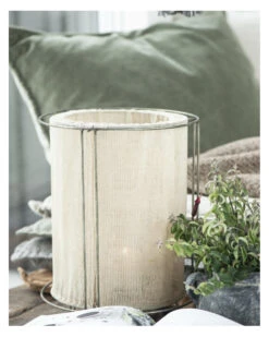 Windlicht Met Doek Naturel Middel, IB Laursen -Ib Laursen windlicht met doek naturel middel ib laursen 5