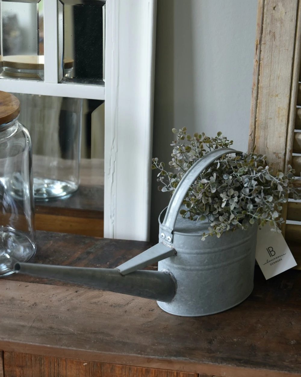 Zinken Gieter Met Lange Tuit, IB Laursen 3 Zinken Gieter Met Lange Tuit, IB Laursen