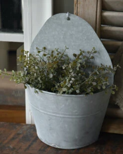 Zinken Pot Half Rond Voor Aan De Muur, IB Laursen