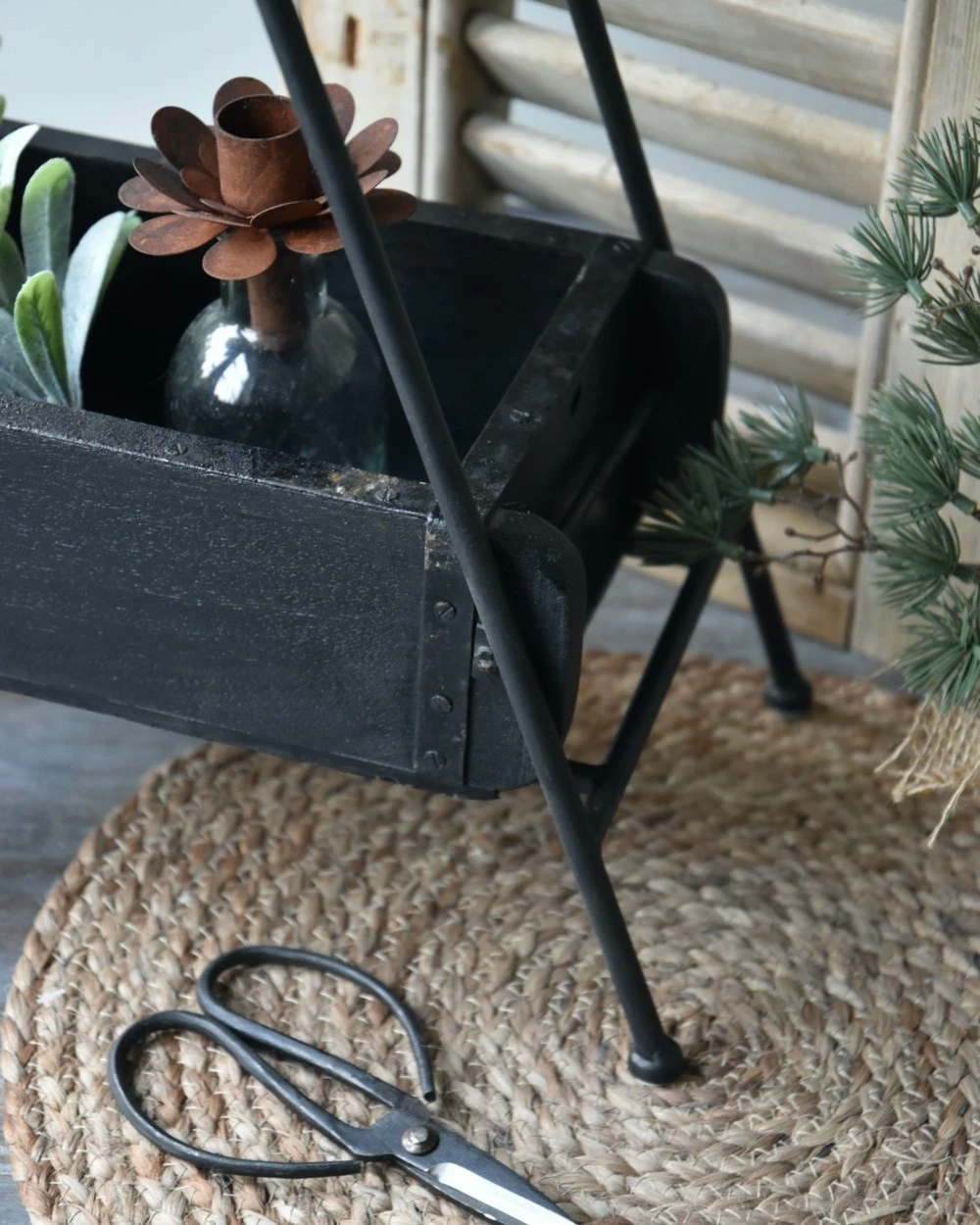 Zwart Metalen Etagère Standaard, IB Laursen 5 Zwart Metalen Etagère Standaard, IB Laursen - Afbeelding 3