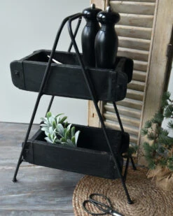 Zwart Metalen Etagère Standaard, IB Laursen 16 Zwart Metalen Etagère Standaard, IB Laursen -Ib Laursen zwart metalen etagere standaard ib laursen 6