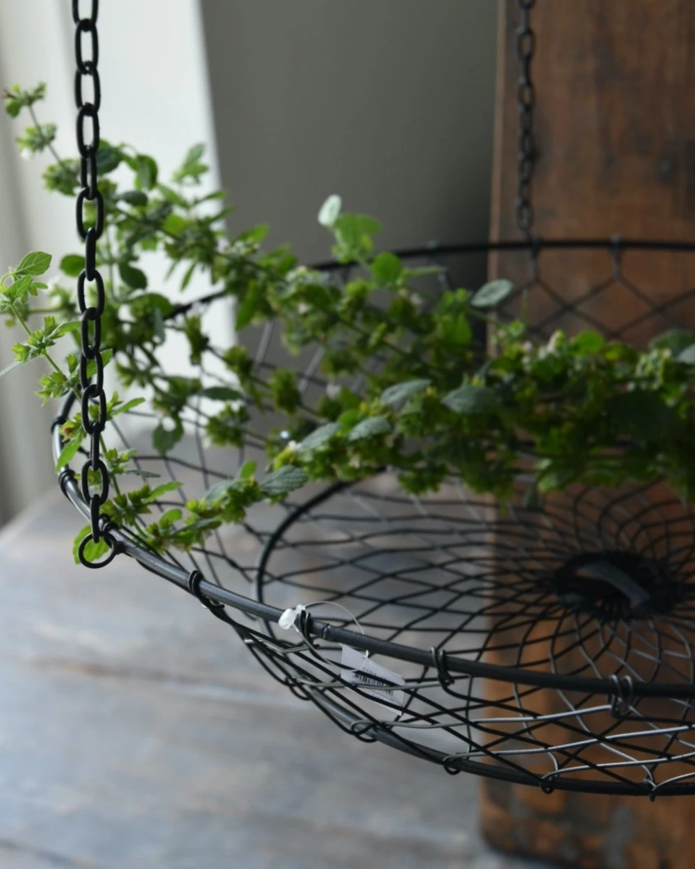 Zwarte Draadmand Etagère Hangend, IB Laursen 4 Zwarte Draadmand Etagère Hangend, IB Laursen - Afbeelding 2