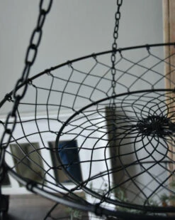 Zwarte Draadmand Etagère Hangend, IB Laursen 17 Zwarte Draadmand Etagère Hangend, IB Laursen -Ib Laursen zwarte draadmand etagere hangend ib laursen 7